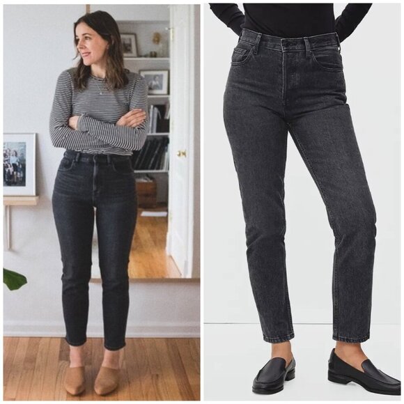 Everlane High Rise Slim Straight Jean Women’s 24. - Picture 1 of 12